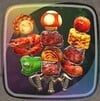 Third tier of the kebab Dash Food
