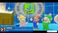 The treasure chest containing the Turbine in Mario + Rabbids Kingdom Battle