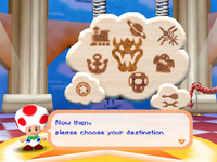 Mario Party 2 main menu