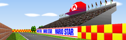 Mario Raceway from Mario Kart 64.