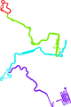 Ditto, but with each individual race colored separately