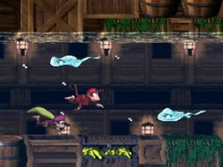 The image for "Lockjaw's Saga (Lockjaw's Locker)" from Donkey Kong Country 2: Diddy's Kong Quest on Nintendo Music.