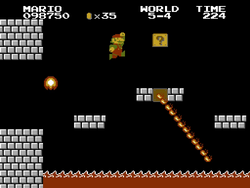 The image for "Castle BGM" from Super Mario Bros. on Nintendo Music