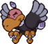 Sprite of Buzzar, from Paper Mario.