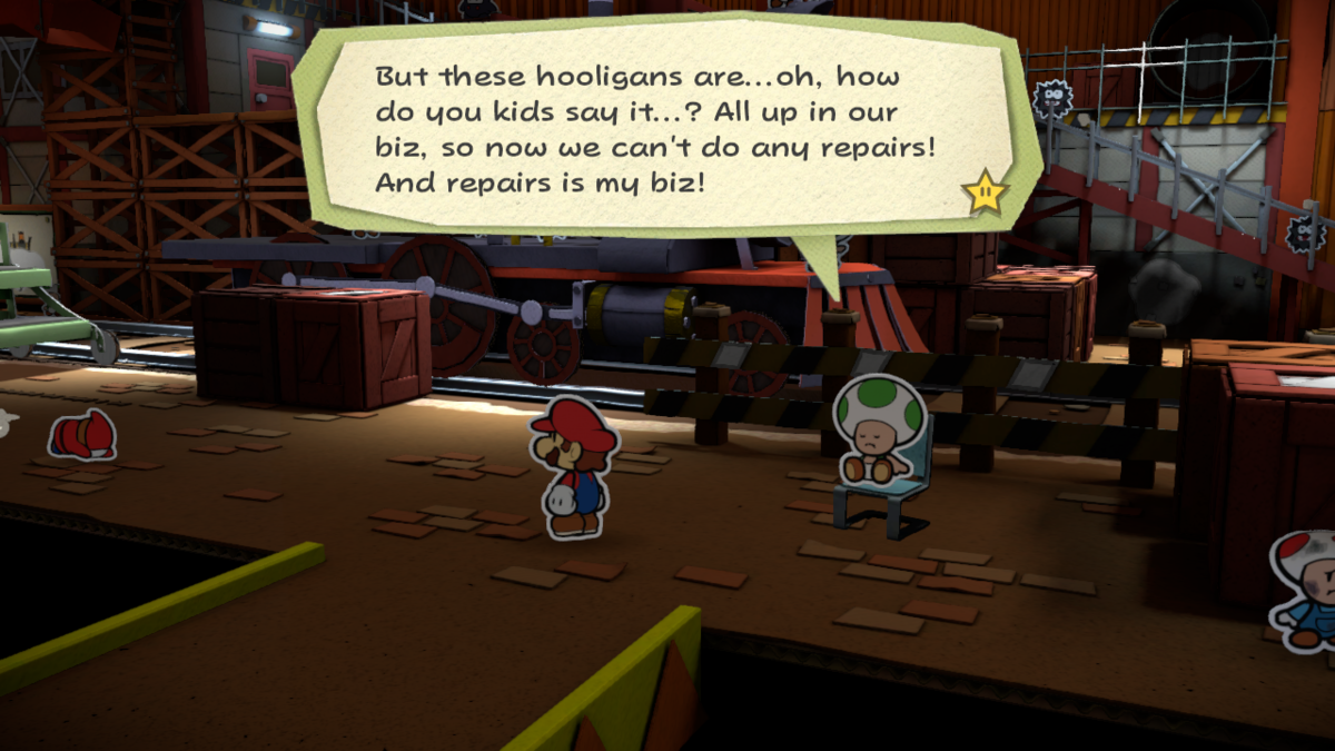 File:PMCS Toad Trainworks attack.png - Super Mario Wiki, the Mario ...