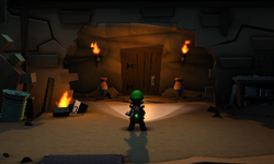 The Roundhouse Pit segment from Luigi's Mansion: Dark Moon.