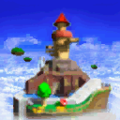 Super Mario 64 DS (Whomp's Fortress)