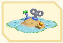 Menu Icon of the Butterfly Bloom Garden (Courtyard) decoration in Super Mario Bros. Wonder – Nintendo Switch 2 Edition + Meetup in Bellabel Park.
