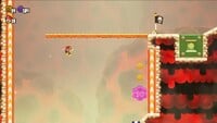 The second 10-flower coin in Badge Challenge Grappling Vine II in Super Mario Bros. Wonder