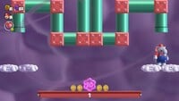 The first 10-flower coin in the level Countdown to Drop Down in Super Mario Bros. Wonder