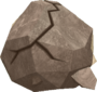 In-game render of a kickable rock in Super Mario Galaxy 2.