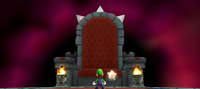 The Throne Planet in Bowser's Gravity Gauntlet