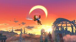 Skyward Slash Dash in Super Smash Bros. for Wii U.