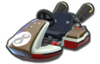 Donkey Kong's Standard Kart body from Mario Kart 8