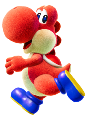 red yoshi toy