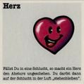 1 UP Heart card from Das Super Mario Spiel
