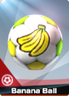 A Pro Soccer Gear Banana Ball card from Mario Sports Superstars