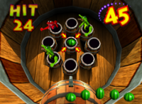 Some Kritters in Kremling Kosh in the game Donkey Kong 64