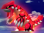 Groudon's appearance in Super Smash Bros. Brawl