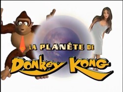 The logo of Donkey Kong Planet