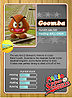 Level 1 Goomba card from the Mario Super Sluggers card game