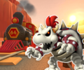 The course icon with Dry Bowser (Beta)