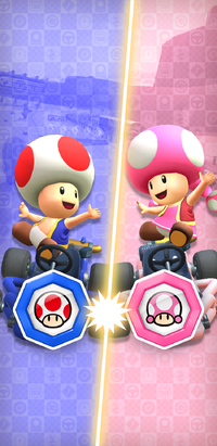 Mario Kart Tour on X: Naturally, the two captain drivers will stay in the  spotlight for part 2 of the Toad vs. Toadette Tour in #MarioKartTour!  Builder Toad and Builder Toadette are