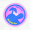 A sticker in Mario Kart World