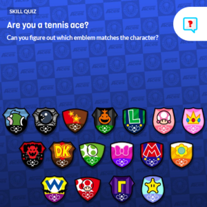 Icon for Mario Tennis Aces Fun Trivia Quiz