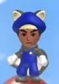 New Super Mario Bros. U Deluxe (Flying Squirrel Mii, player 4 costume)