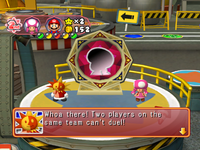 The Round of Miracles result when the player selects two players in the same team. Compressed.