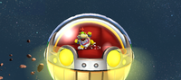 Bowser Jr. in his robot cockpit