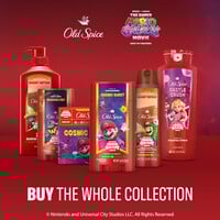 Promotional image for the Old Spice × The Super Mario Galaxy Movie collection