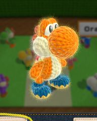 orange yoshi stuffed animal