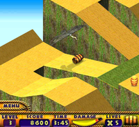 Level 3 of Donkey Kong Country Barrel Maze