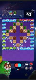 Stage 289 from Dr. Mario World