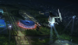 The opening of Mario & Sonic at the Olympic Games for Wii