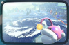 The icon for Wario Shipyard during the Drill Rally in Mario Kart World.
