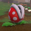 A Piranha Plant seen in Mario Kart World