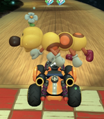 Wiggler performing a trick.