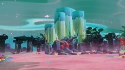 The Flooded Ruins of the Melodic Gardens in Mario + Rabbids Sparks of Hope