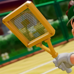 A Fever Racket from Mario Tennis Fever