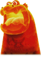 Magmaargh artwork from Super Mario Galaxy 2