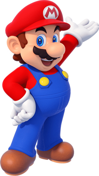 File:Mario Presenting.png