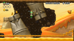 New Super Luigi U level.