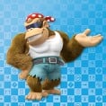 Funky Kong, as shown in an opinion poll on the drivers added to Mario Kart 8 Deluxe as part of Wave 6 of the Booster Course Pass DLC