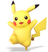 Pikachu from Super Smash Bros. Ultimate