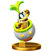 Iggy's trophy render from Super Smash Bros. for Wii U