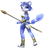 Krystal's Spirit sprite from Super Smash Bros. Ultimate