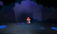 Last paperization spot in Water's Edge Way of Paper Mario: Sticker Star.